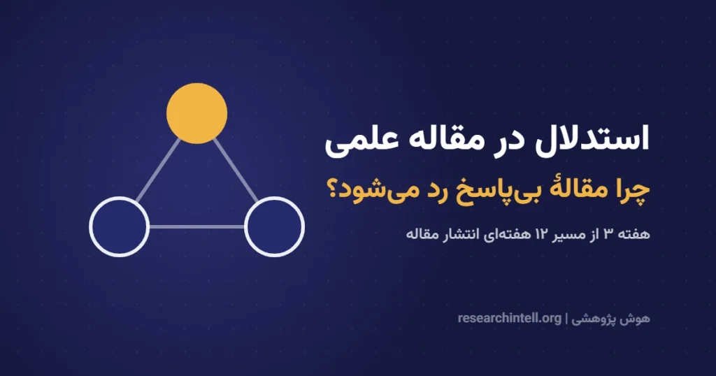 استدلال در مقاله علمی: چرا مقالهٔ بی‌پاسخ رد می‌شود؟